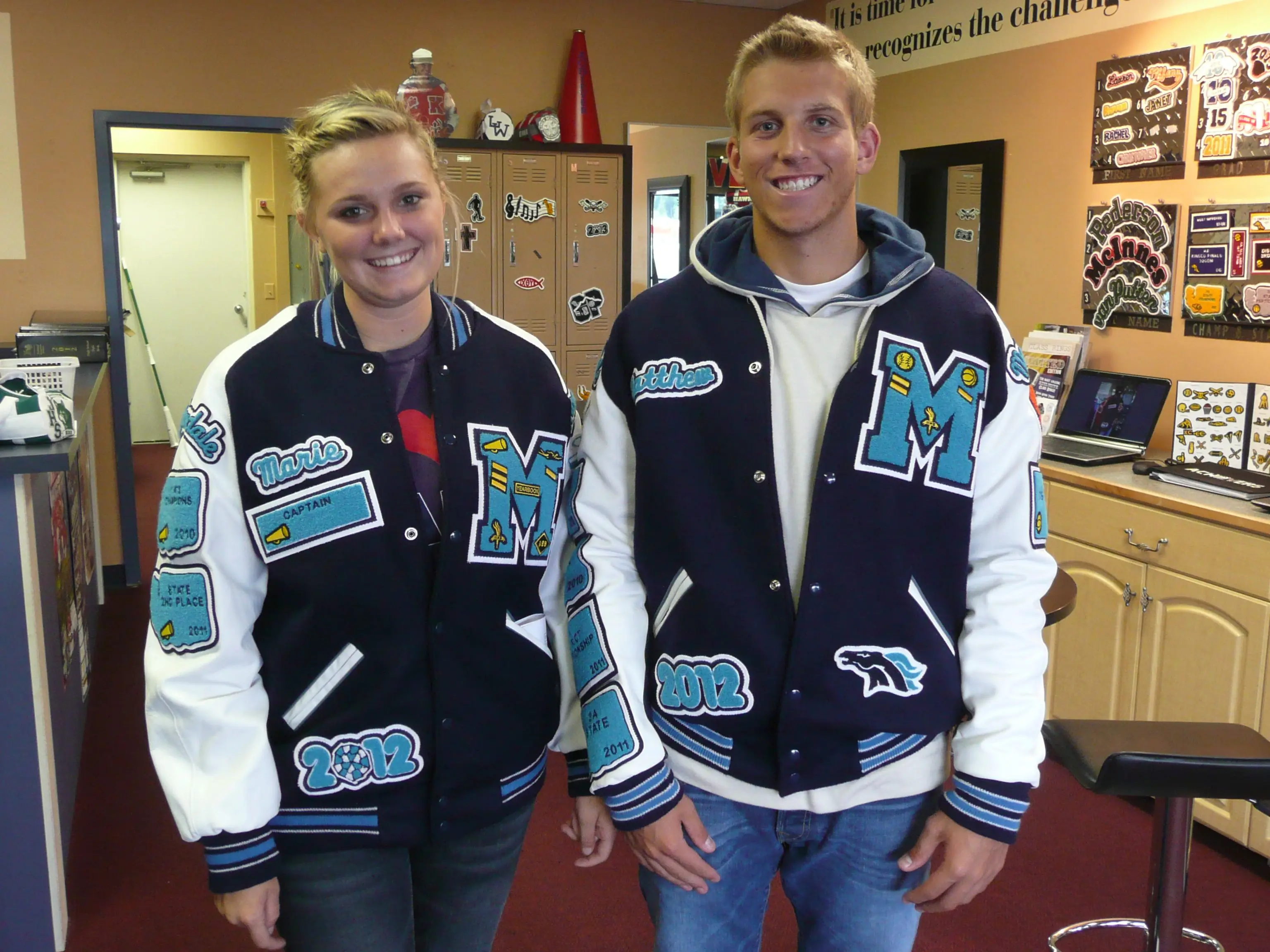 school letterman jacket