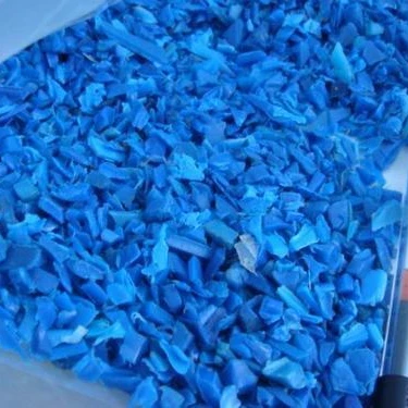 Top Grade  HDPE blue drum plastic scraps for sale