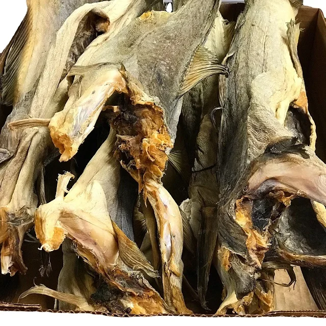  Stock fish Head Gadus Morhua Norwegian Cod Stockfish – Premium  Cut Dried Cod Fish Head : Grocery & Gourmet Food