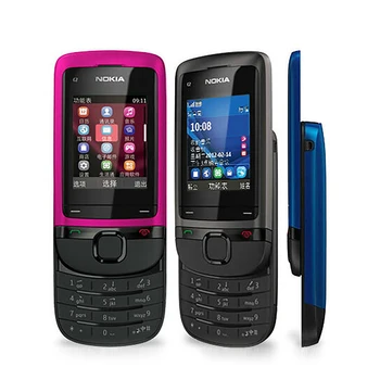 Used phone Freshened Restored 3g Headset Gsm Cellular Mobile For Nokia C2-05