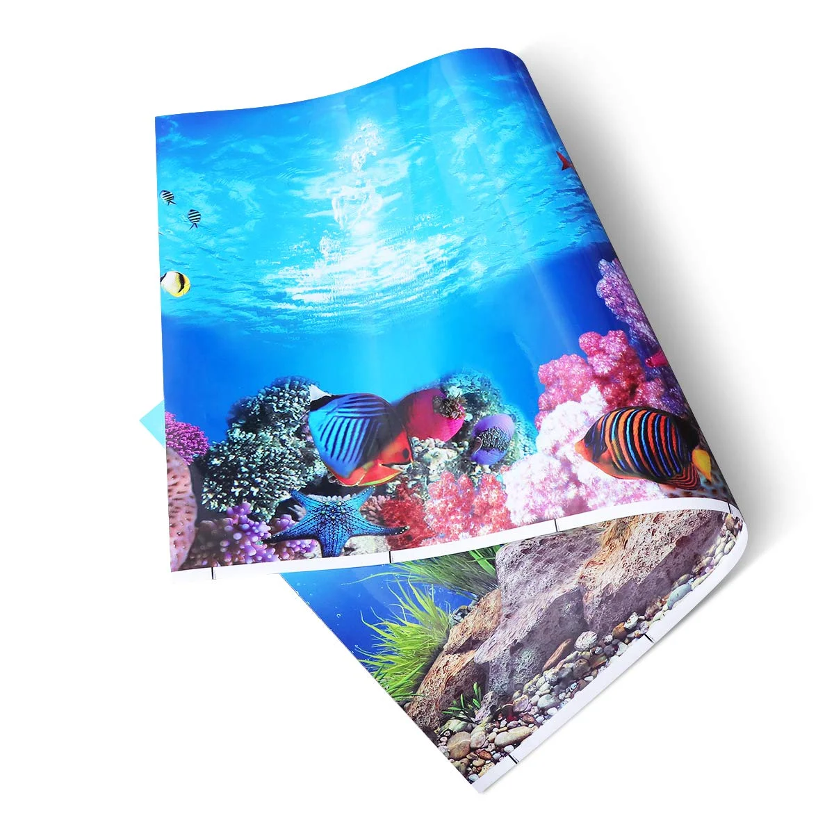 Amazon Ebay High Quality Aquarium Decoration Fish Tank Poster Accessories 3d  Aquarium Background - Buy Aquarium Background,Aquarium Decoration,Aquarium  Accessories Product on 