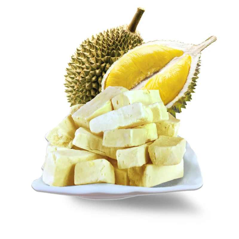 
 Замороженные сушеные фирменные товары OEM производства Таиланда Durian сухие заморозки фруктов  