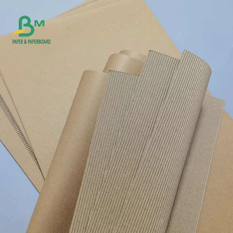 Strong Flute Corrugated Kraft Paper Cardboard For Pizza Packaging Box ...