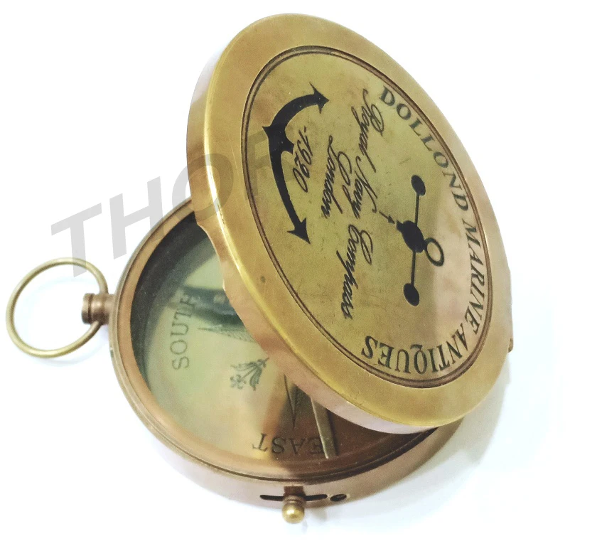 Dollond London 懐中時計型コンパス 1920年？1915年？ 美術品