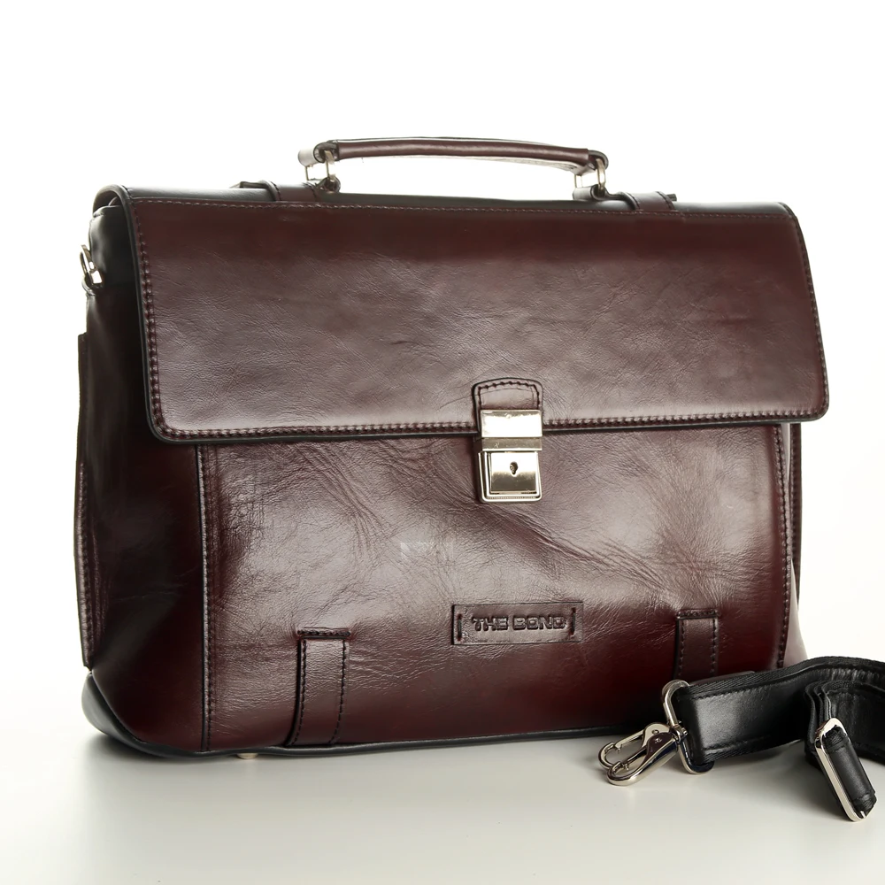 top leather briefcase