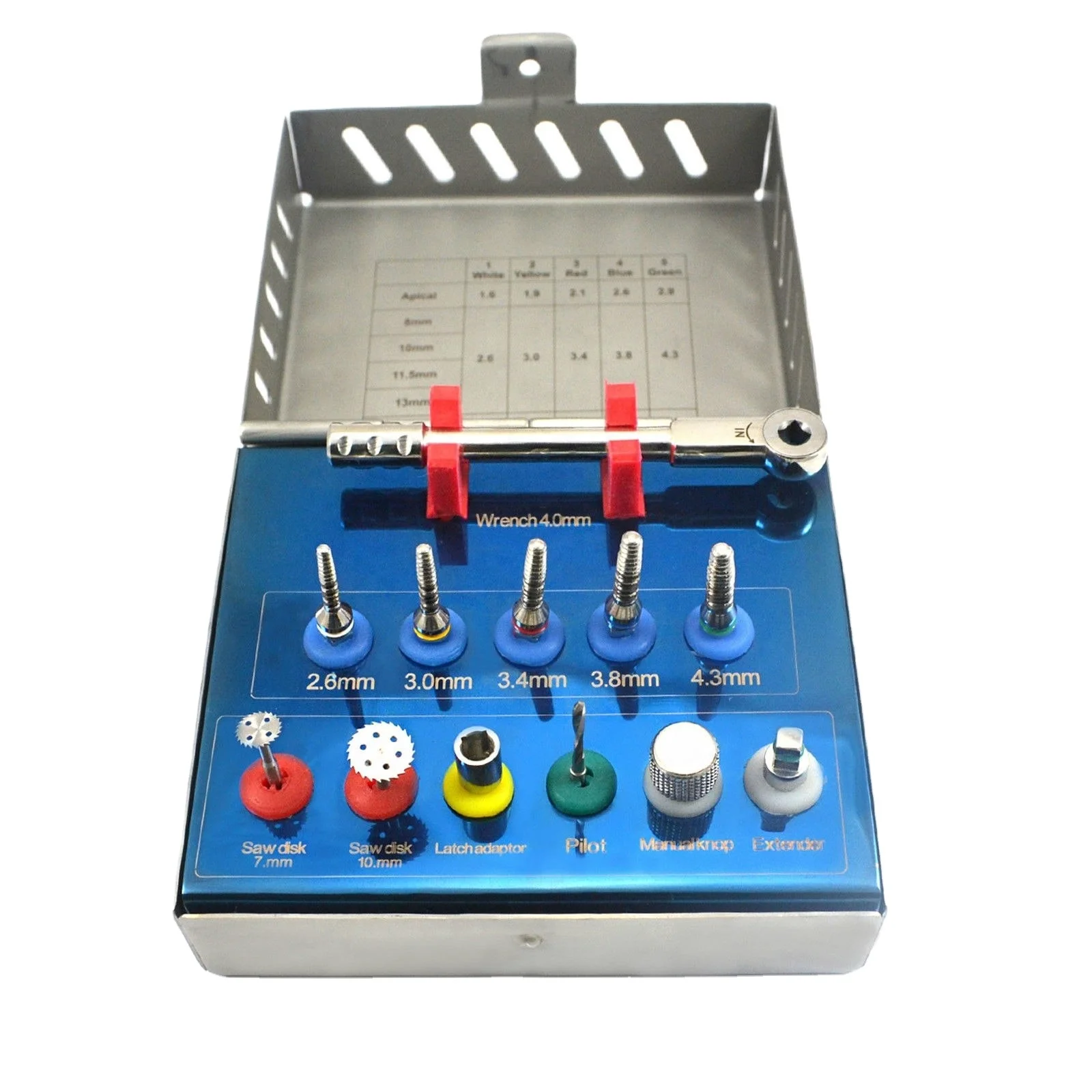 Bone Expander Kit Dental Implant Sinus Lift With Saw Disks Implant