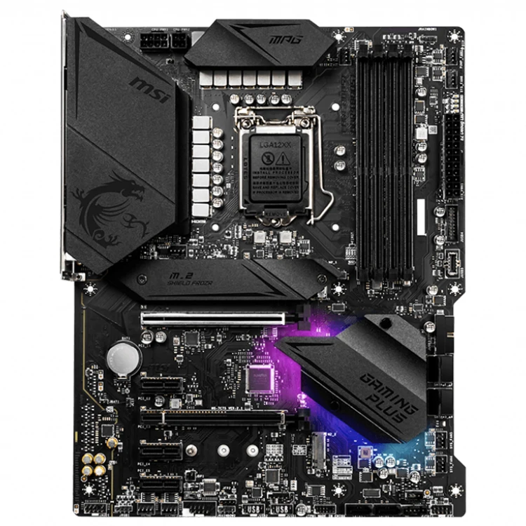 MSI MPG Z490 GAMING PLUS Gaming Motherboard, LGA 1200 - Main Image