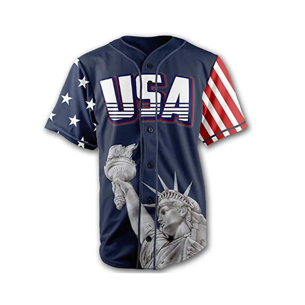 Baseball & Softball Jersey Uniform With Sublimation Printing Custom