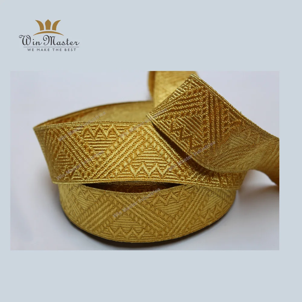 ミリタリーブレード ゴールドフレンチブレード ゴールドメタリックスレッド マイラージャカードブレード Buy レース地金 ワイヤーフレンチ編組 ゴールドマイラーロシア編組 地金ワイヤーレース編みマイラージャカード組紐 Product On Alibaba Com