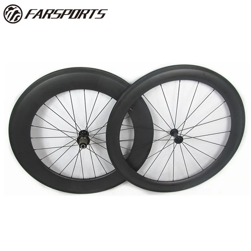 Track Style Rims Farsports Track Carbon Clincher Wheels 60mm Rims With Novatec Single ...