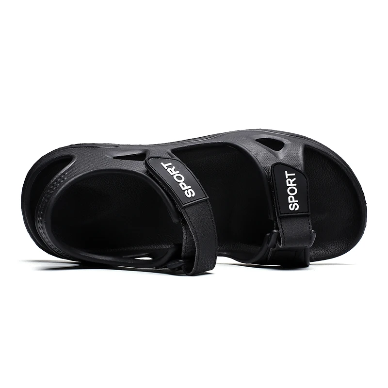 
 Оптовая цена по прейскуранту завода; 2021 г.; Модные удобные мужские сандалии для отдыха с логотипом из ЭВА; Кожаные мужские Тапочки  