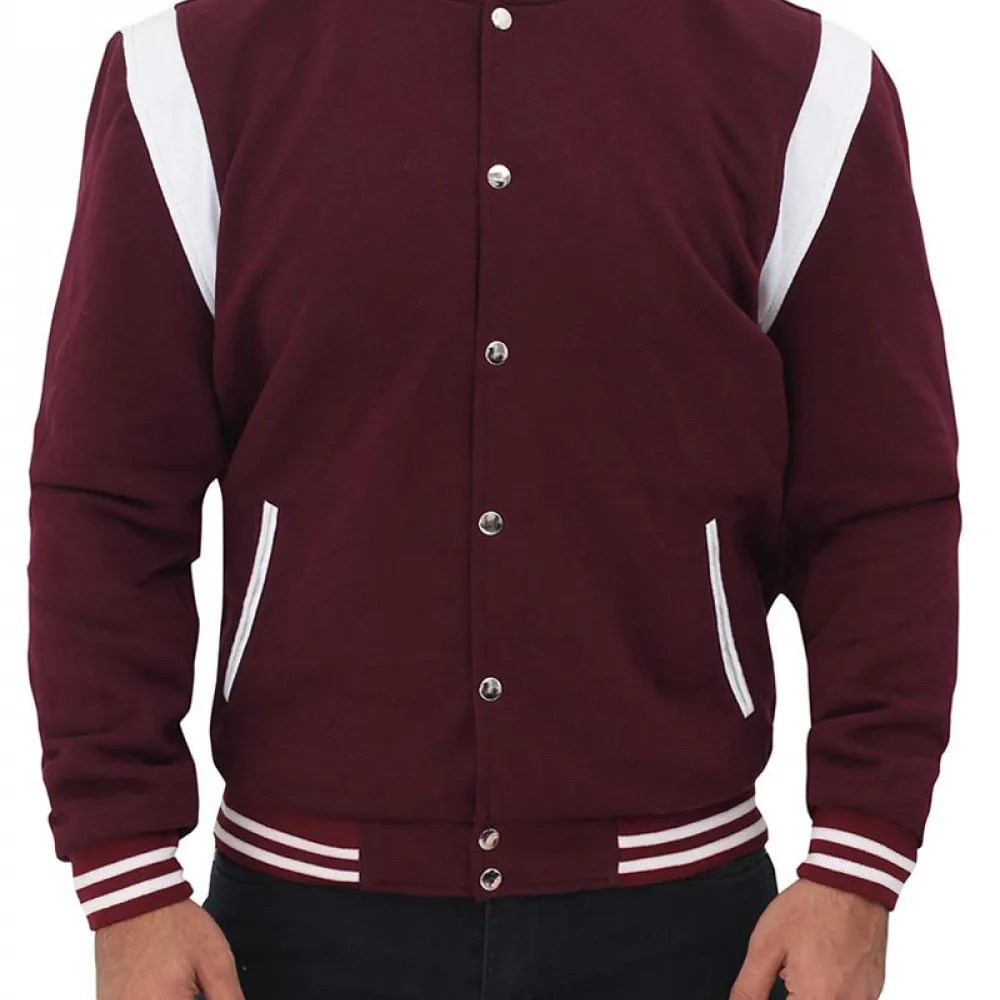 Original Baseball Letterman Varsity Jacket Genuine Leather Sleeves and Wool Team 35 Color Options 