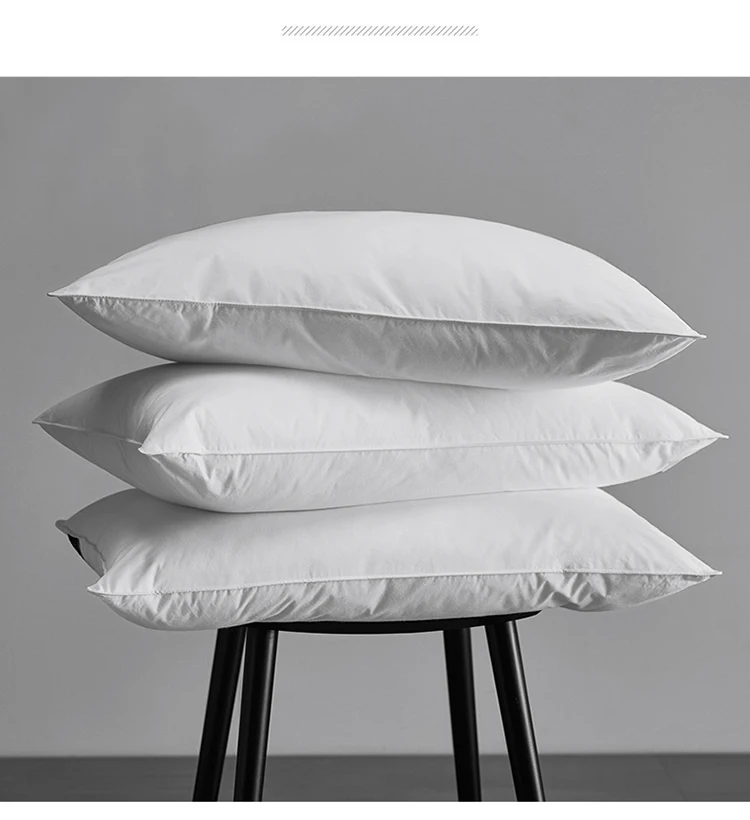 Factory Supplier Sleepwell Colorful Breathable Soft Hotel Hilton Pillow