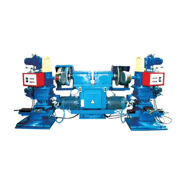 Double Heads Semi Automatic Cookware Lid Metal Polishing Machine Polishing Machine