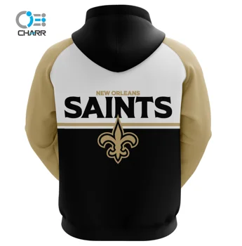 Source Wholesale High Quality Custom NFL Football Teams New Orleans Saints  Sweatshirts Pullover Hoodies on m.