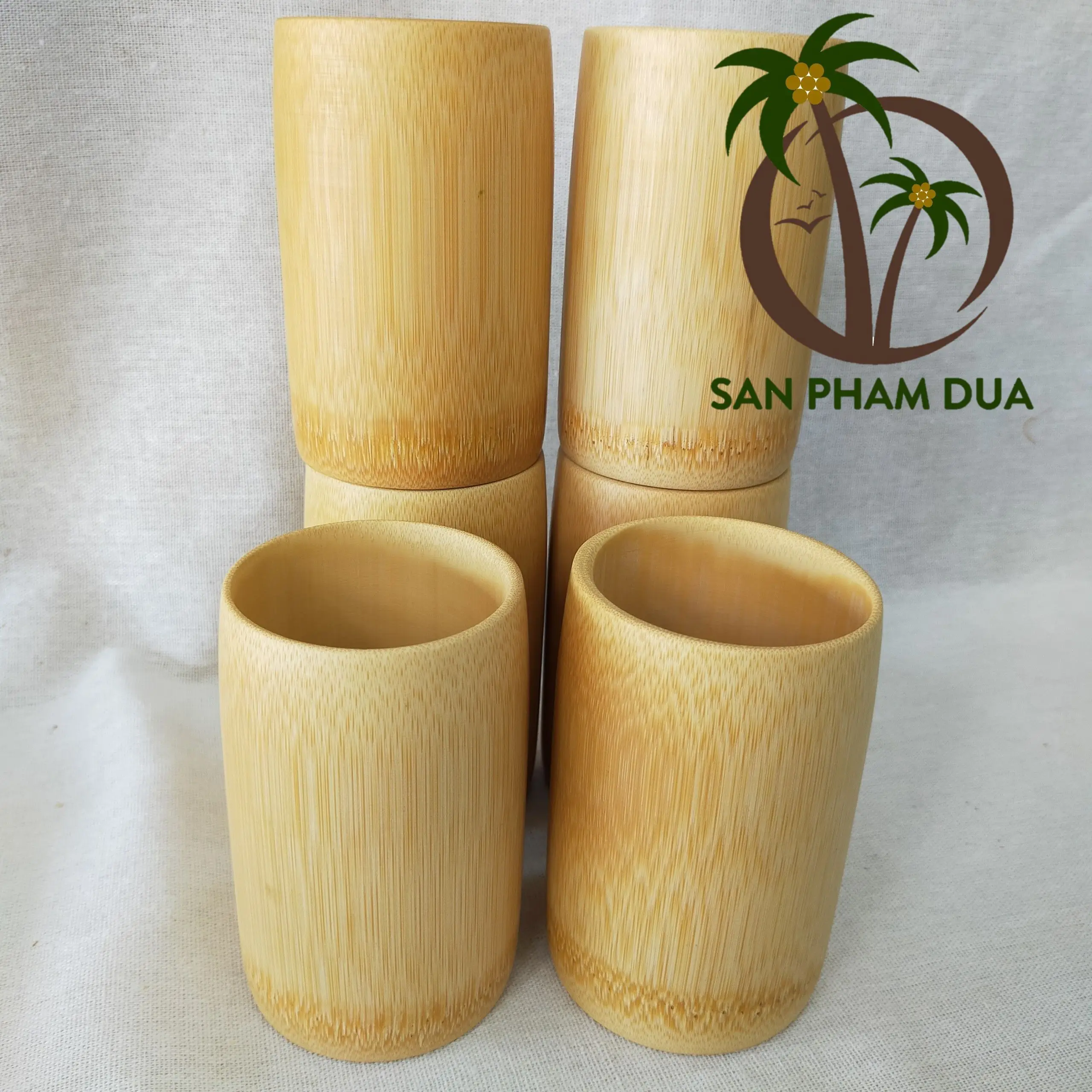 Bamboo Cup Natural Bamboo Cup Recyclable Cup Bamboo Mug Green Living  Vietnam Bamboo Tea Cups Biodegradable Material 