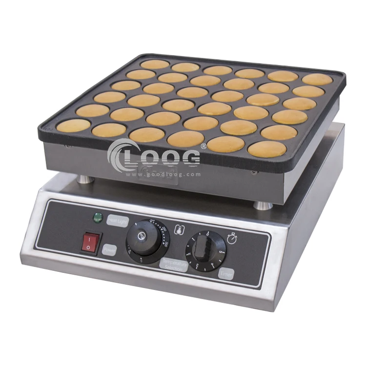 Commercial Pancake Maker 50 Holes Electric Mini Dutch Baker