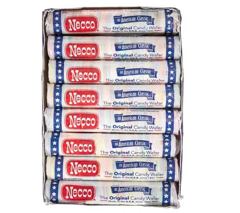 Necco Original Candy Wafers (24 Count Display Pack) Free Shipping ...