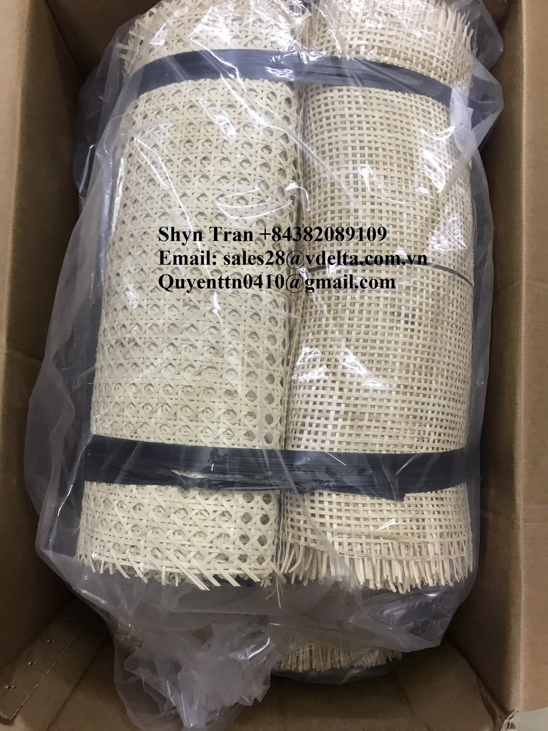 Rattan Cane bing For Chair Table Background Furniture Material With Full Size From Vietnam