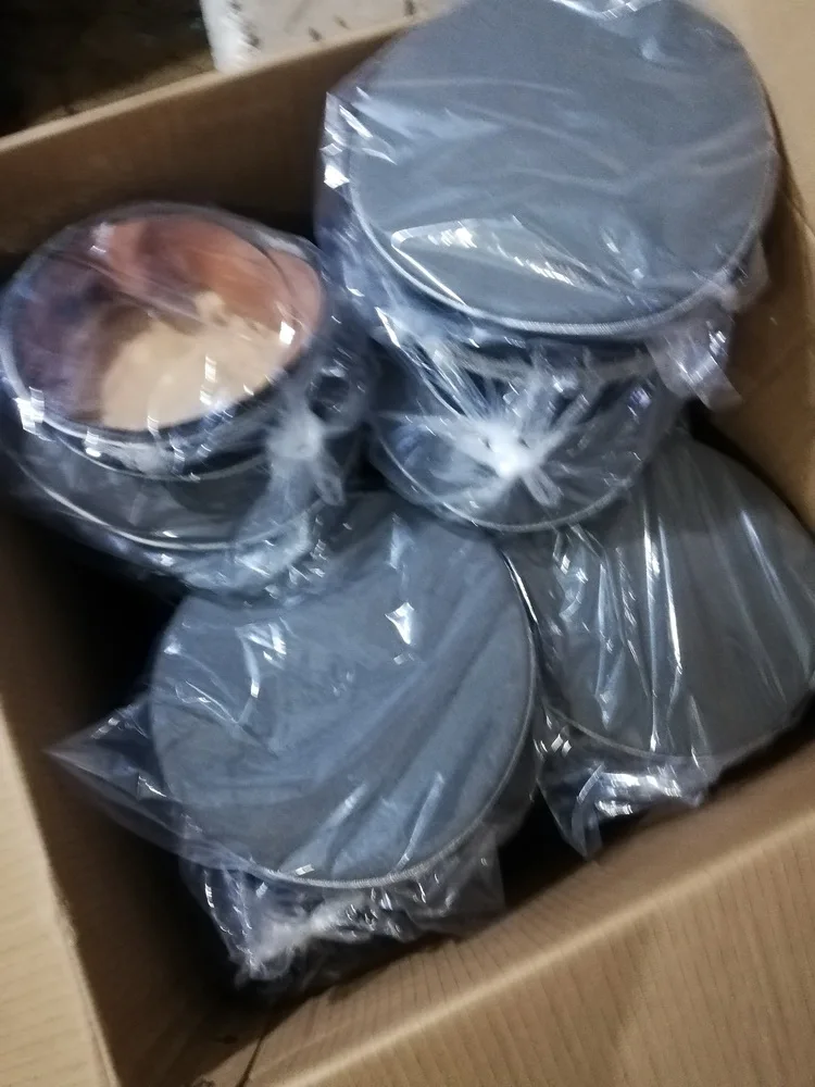 Natural Calf Skin Replacement Drum Head 14" Cuero Natural Para/for