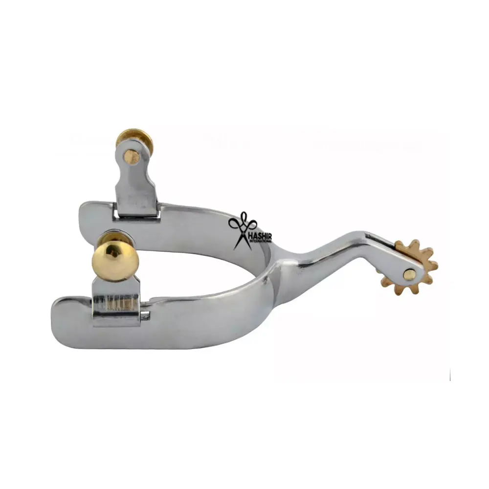 High Quality Horse Spurs Men Rider Horsemanship English Stainless Steel