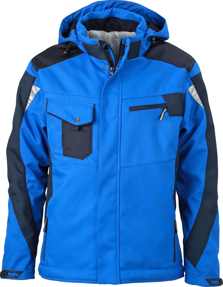 royal blue soft shell jacket