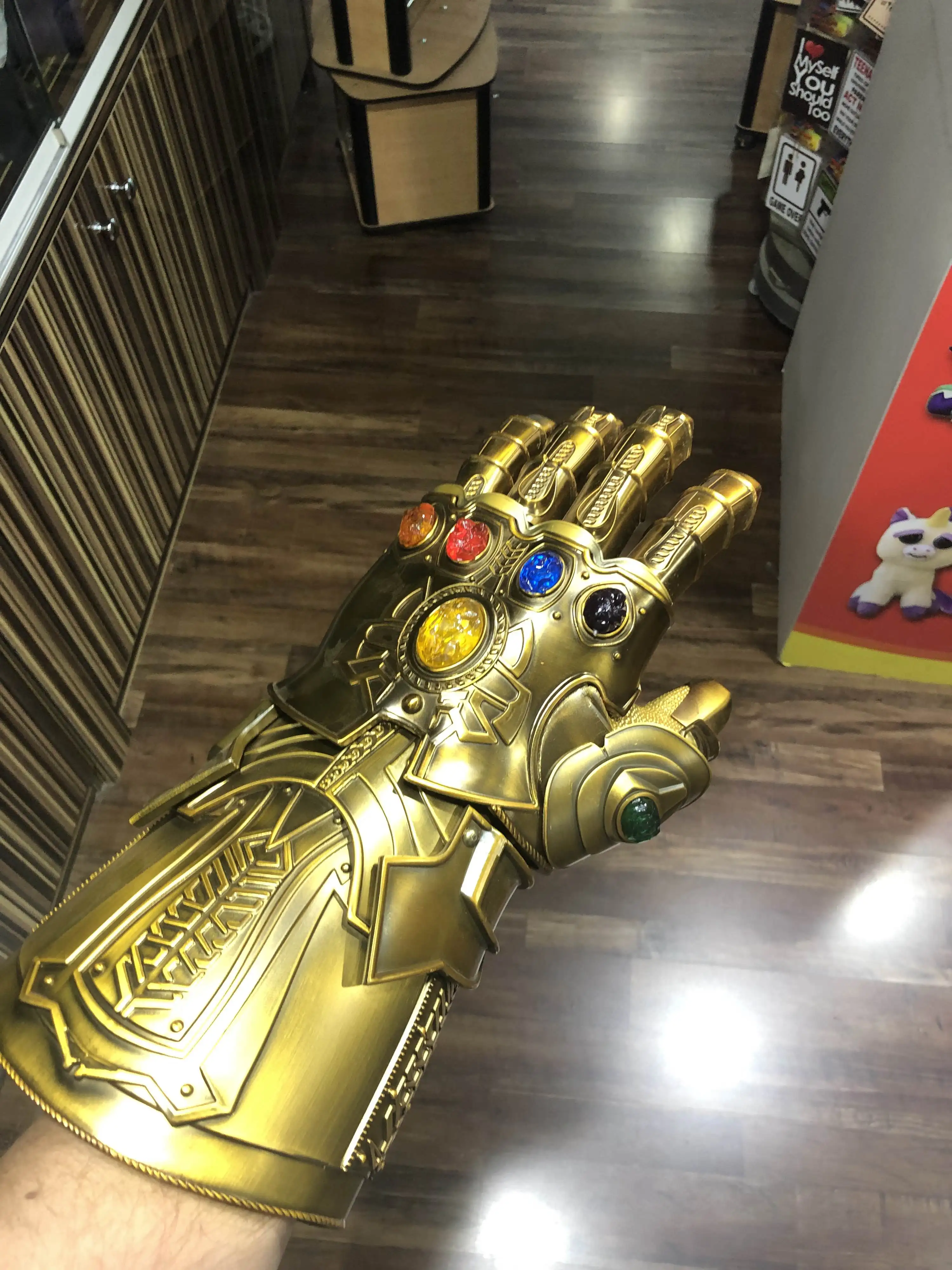 Full Metal Thanos Gloves Infinity Gauntlet