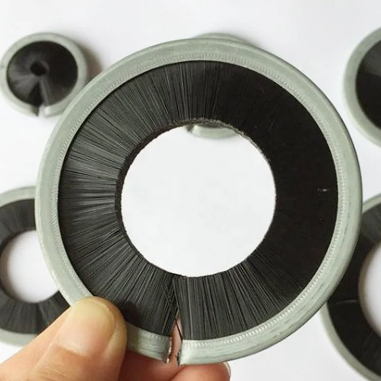 Dock Leveler Pull Chain Cleaning Seal Circular Brush Shaft Single Ring