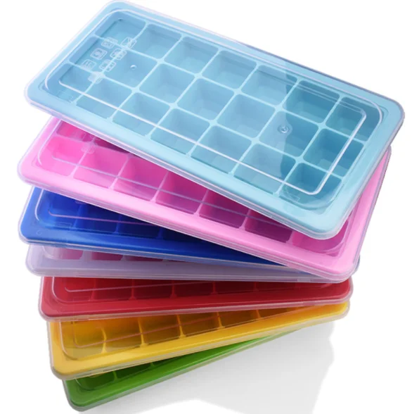 21 Cells Star Shape Plastic Ice Cube Tray - China Ice Cube Tray and Ice Cube  price