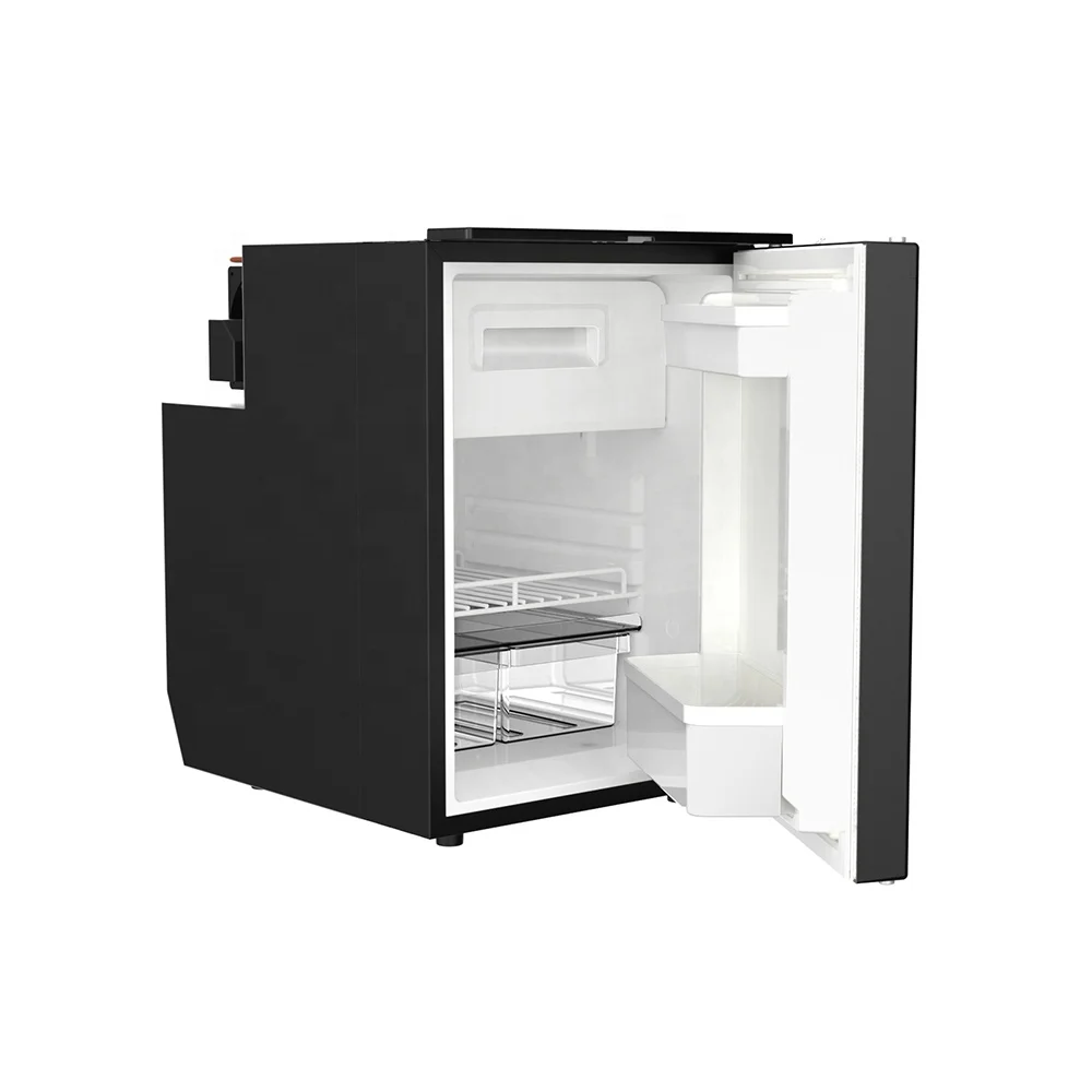 50/80L Кемпинг холодильники с морозильной камерой Встроенный RV холодильник 12v вертикальный холодильник