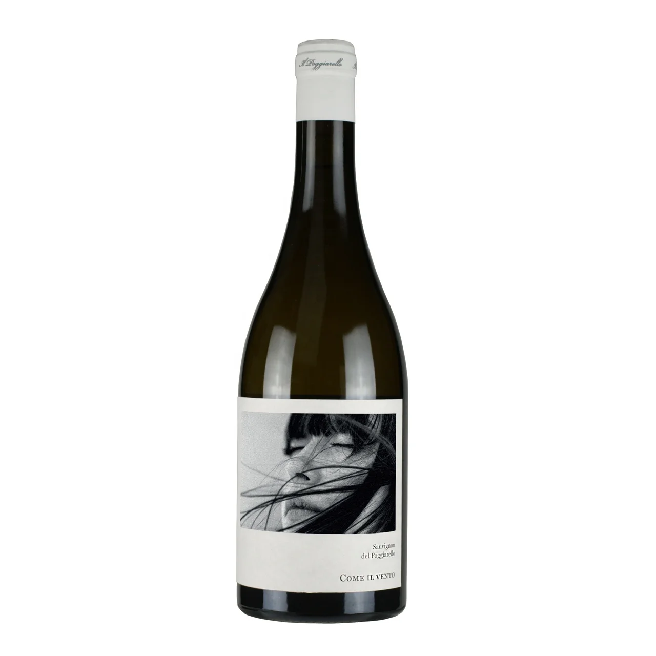 Italian Still White Wine Sauvignon Emilia Igt Il Poggiarello 750ml