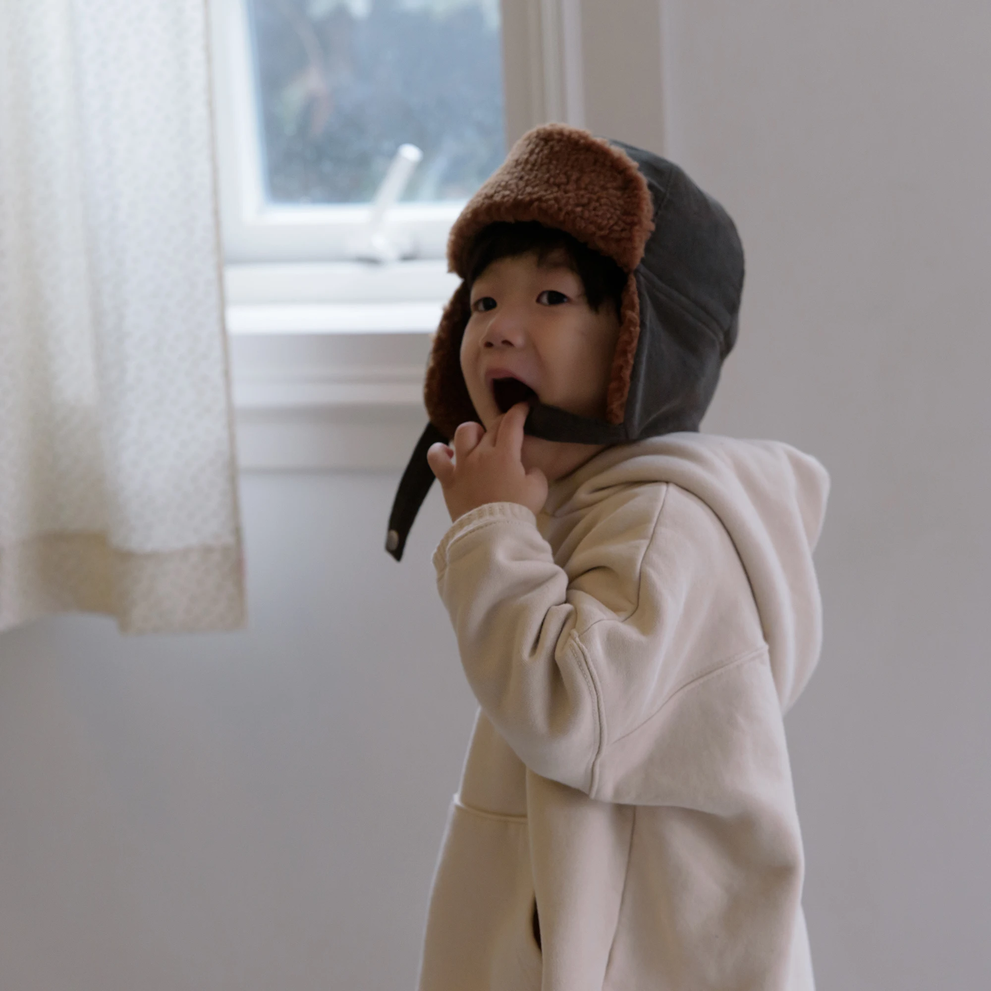 Детская Вельветовая меховая шапка-ушанка DE MARVI для мальчиков и девочек детская зимняя Русская Шапка от производителя оптовая продажа Сделано в