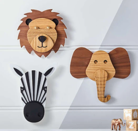 3d Wood Animal Heads Kids Room Decor European Style Crafts Luxury Modern Decor Educational Learning Toys Buy 3d Wood Animal Heads Kids Room Decor European Style Crafts Luxury Modern Decor Educational Learning Toys