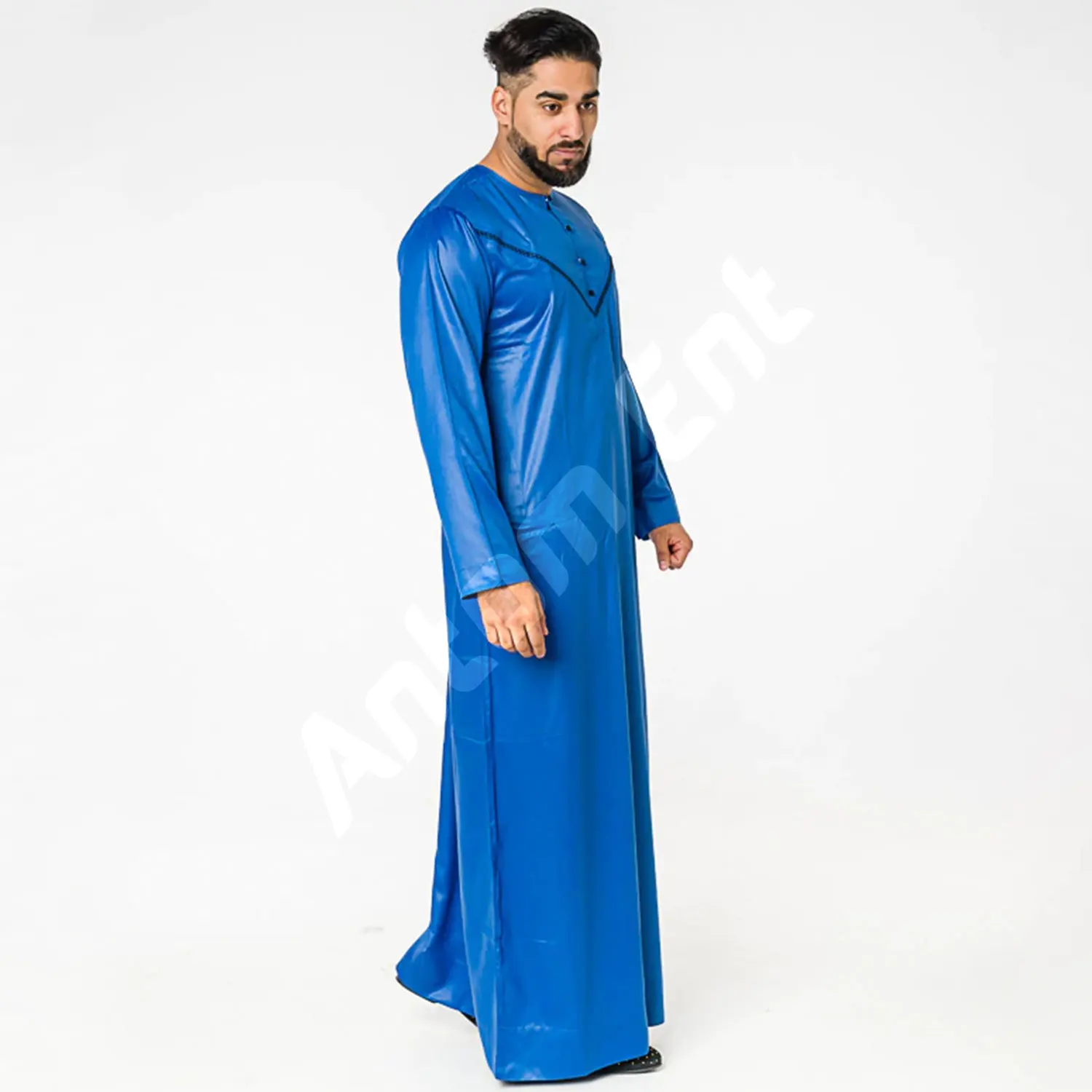 Globes Best Fabric Men Thobe Jubbah Robe Custom Colors Styles Made By