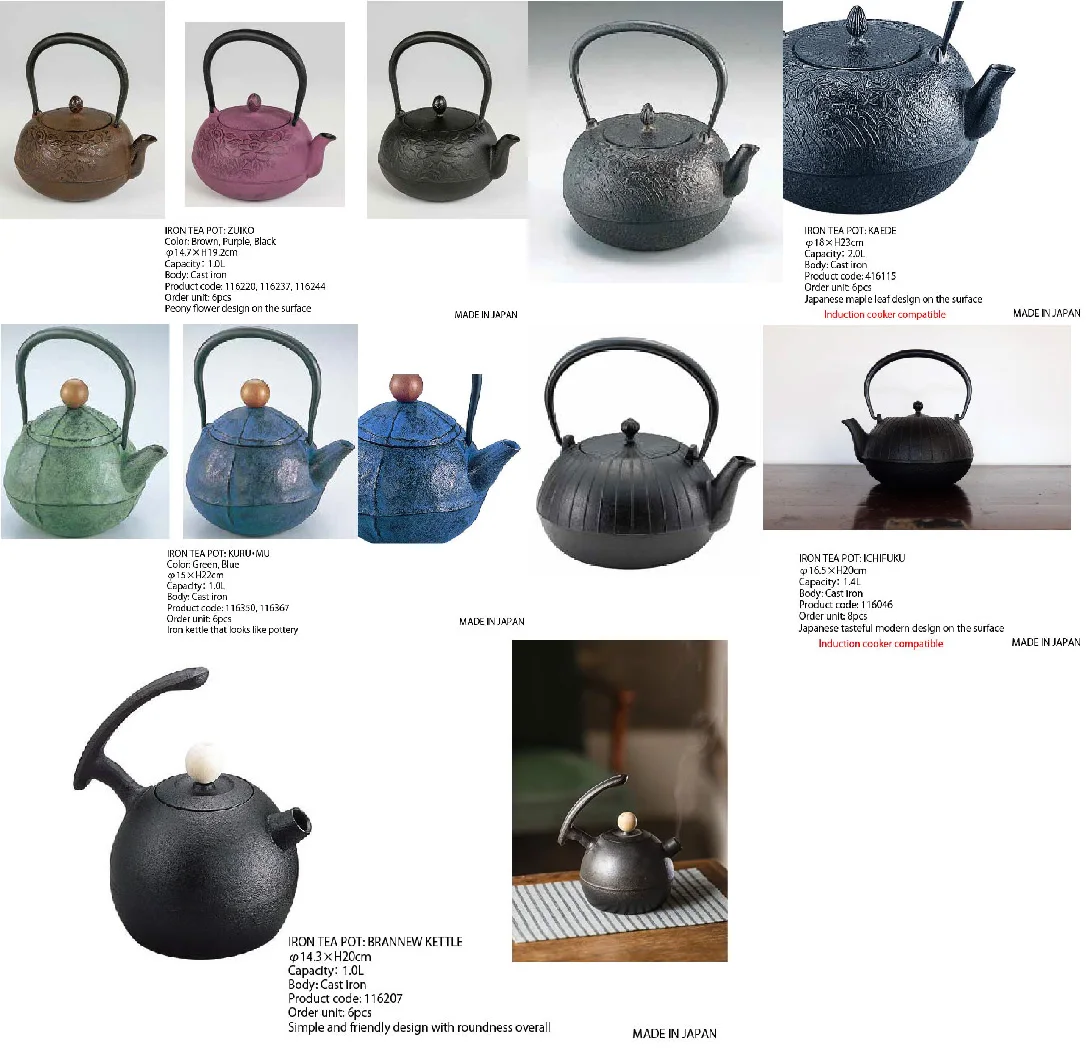 Cast Iron Japanese Tea Kettle - Nature Connection Guide