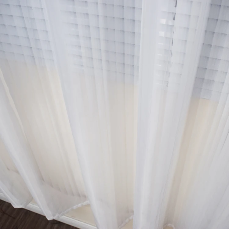 Available Colors Choice Silk High Precision Shading Window s fold sheer curtain high quality