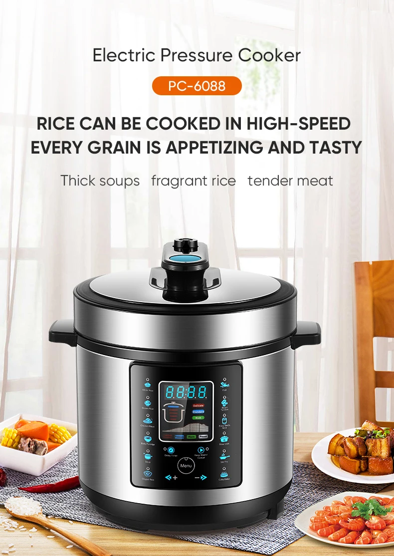 Multifunctional Programmable Pot Pressure Cooker Nonstick Rice Cooker