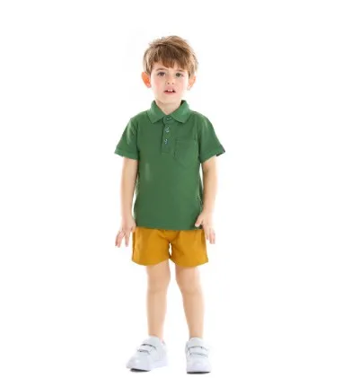 Ropa De Algodón Para Niños,Conjunto De Polo Para Bebés De 1 A 7 Años,2022 -  Buy Conjunto De Polo De Algodón Para Bebés Y Niños,Ropa De Verano Camiseta Polo  Para Bebés,Conjunto De