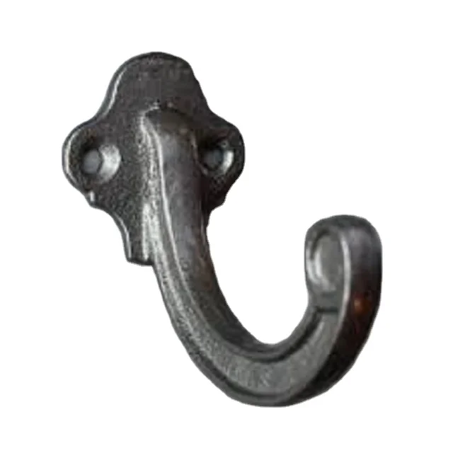 Black Finish Cast Iron Coat Hook Manufacturer Supplier from Aligarh India