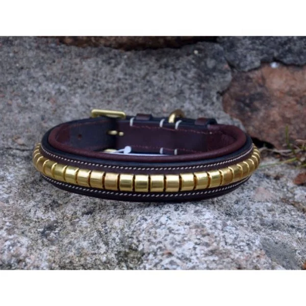 Genuine Leather Dog Collar High Quality Snaffle Dog Collar Buy