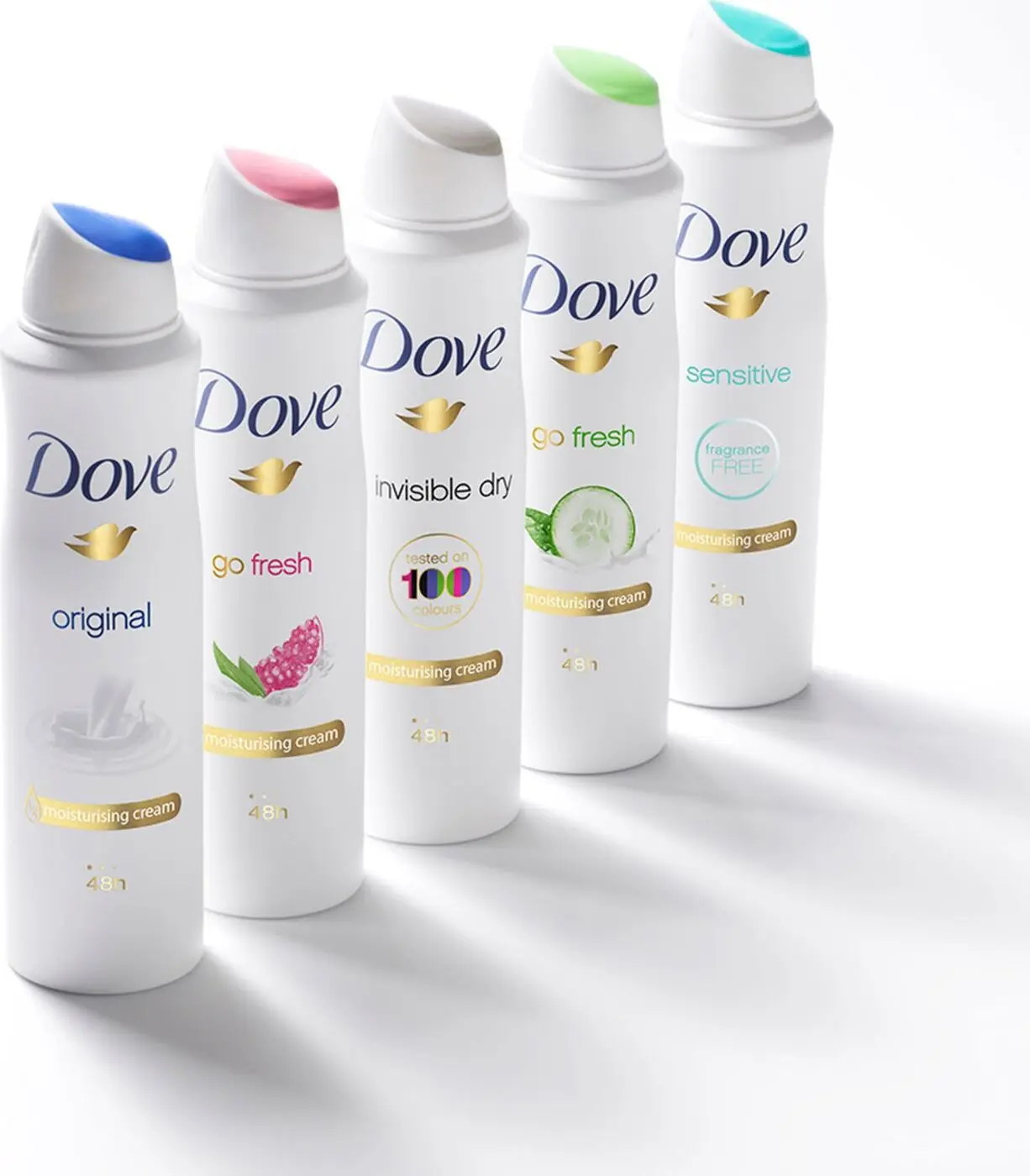 dove moisturising cream spray