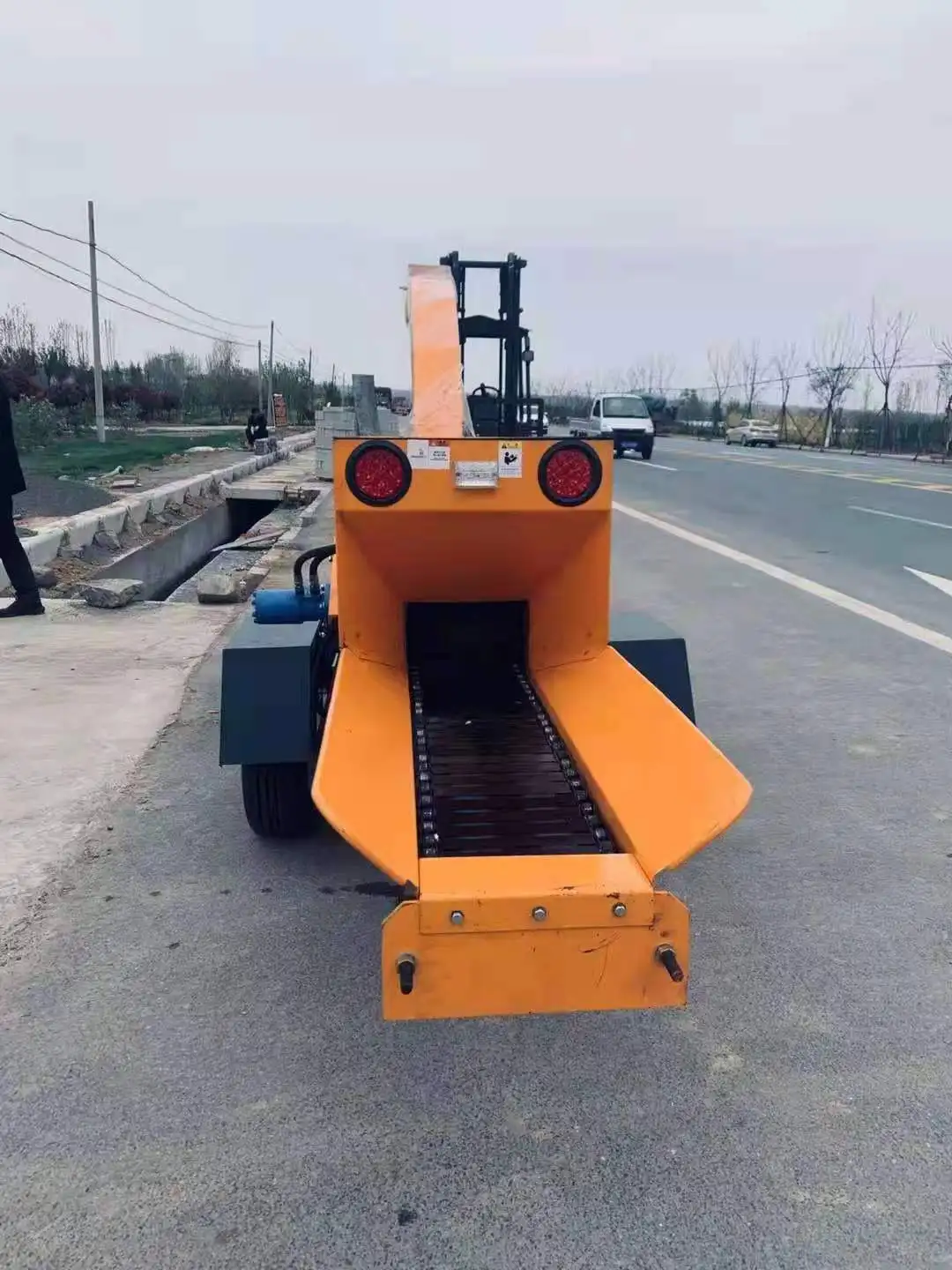 Wood Branch Stripper Tree Branches Chopper Machine
