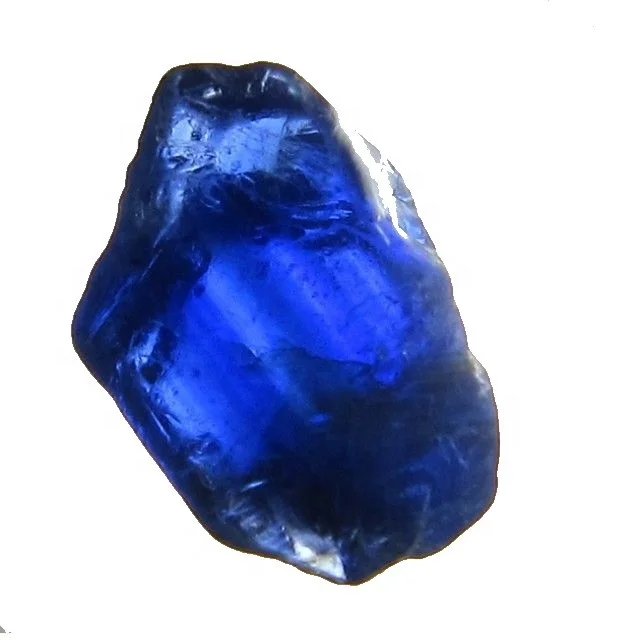 未研磨のブルーオブシディアン原石、自然な未研磨のタンブルストーン