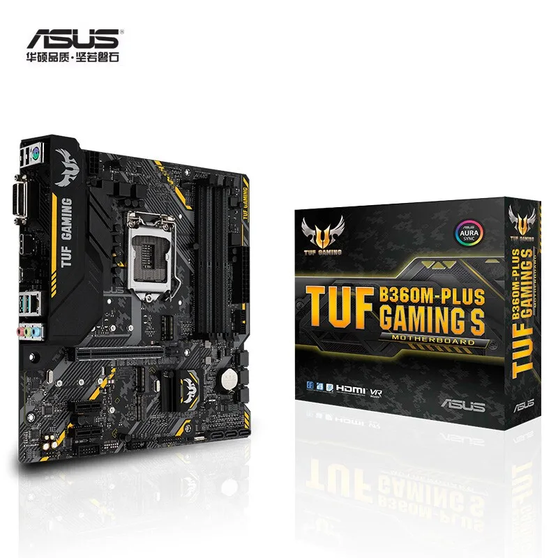 ASUS TUF B360M-PLUS GAMING S Motherboard + intel Core i5-9400F CPU  Processor CPU motherboard Set in Stock