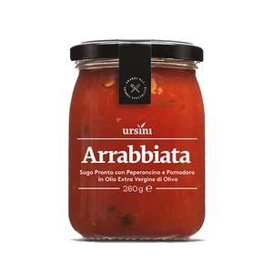 Ursini Arrabbiata Hot Sauce with Tomato 260 g Italian