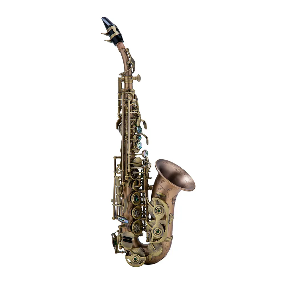 【極美品】カーブドソプラノサックス シャトー Chateau シャトー CSS-CH92B ソプラノサックス カーブドソプラノ