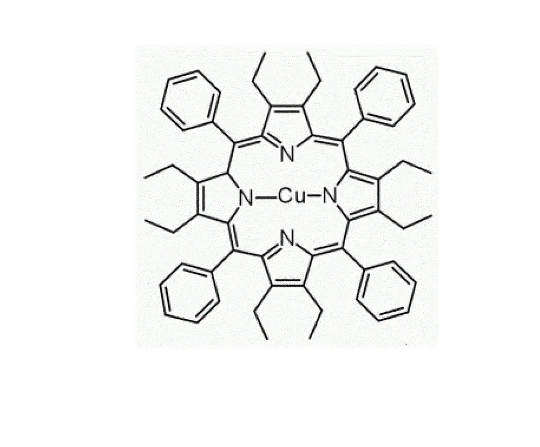 2,3,7,8,12,13, 17,18-октаэтил-5,10, 15,20-тетрафенилпорфирин-Cu(II) 146343-94-4