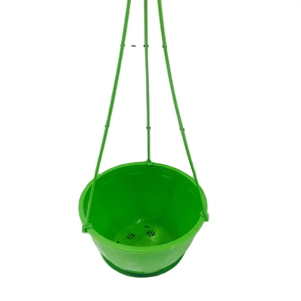 Plastic Hanging Pots Pots Hanging Planter For Plants With Attach Saucer