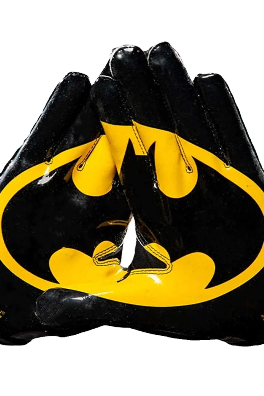 Batman wide 2024 receiver gloves