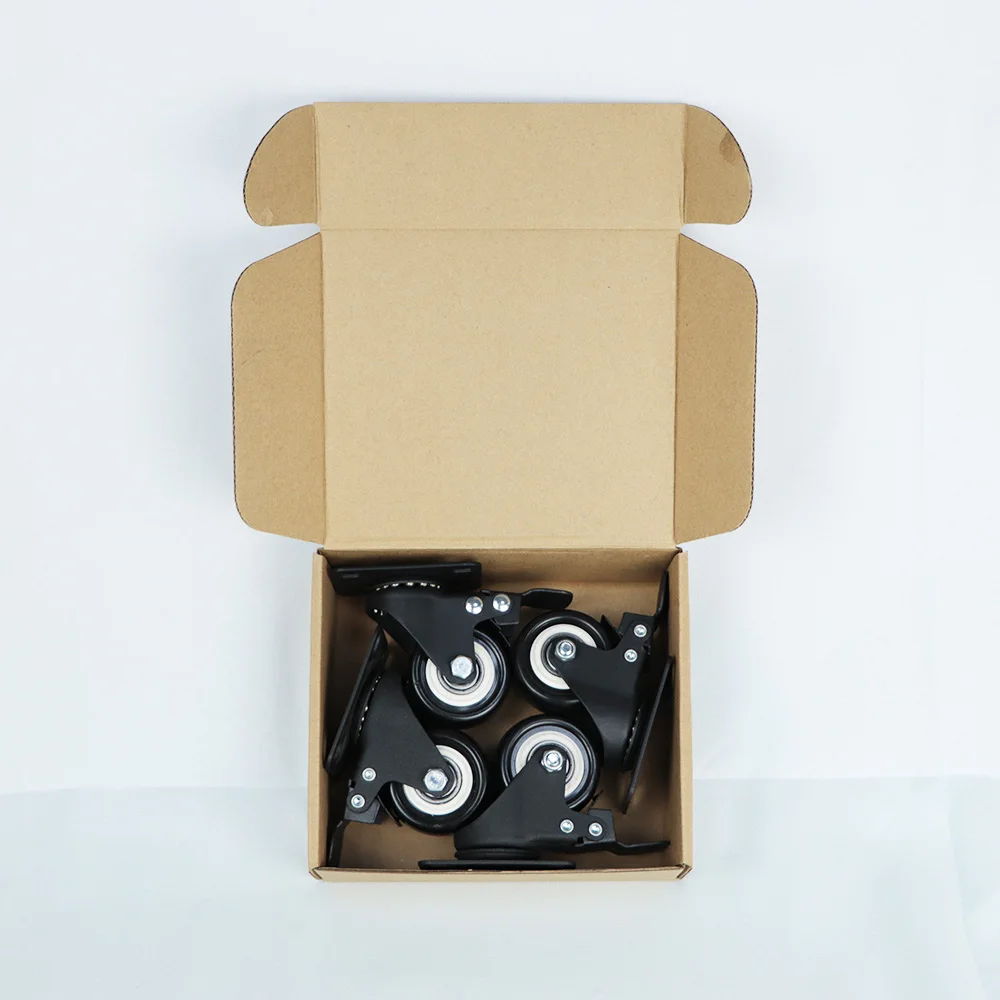 Rts Wbd 1.5inch 40mm M10 Stem Small Swivel Ball Bearing Pu/pvc Lockable